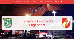 Desktop Screenshot of ff-eugendorf.at