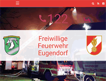 Tablet Screenshot of ff-eugendorf.at